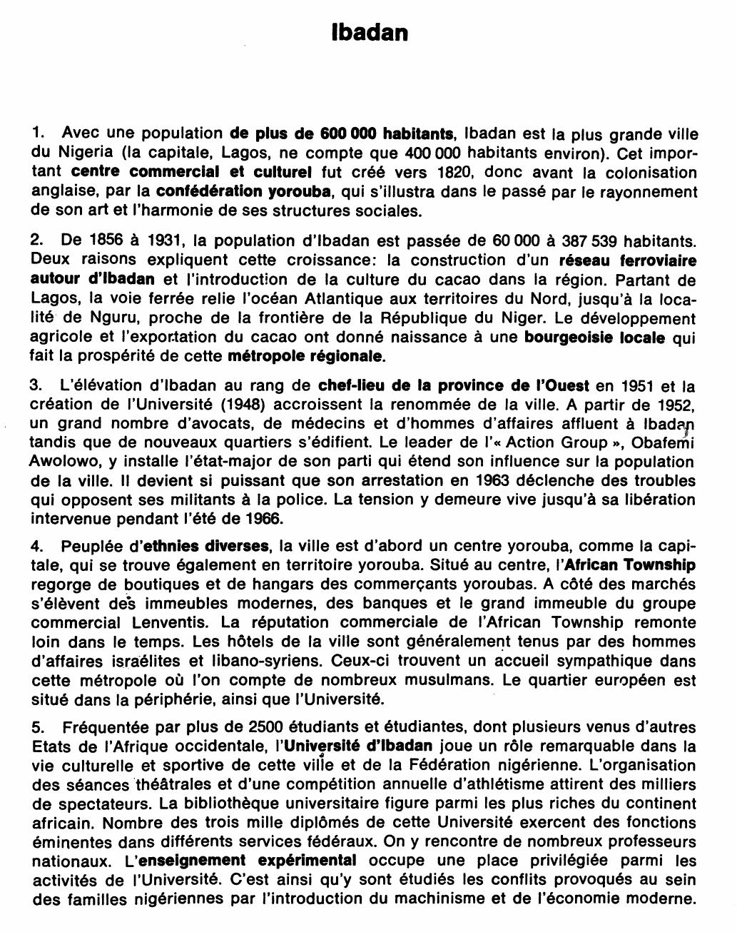 Prévisualisation du document Ibadan