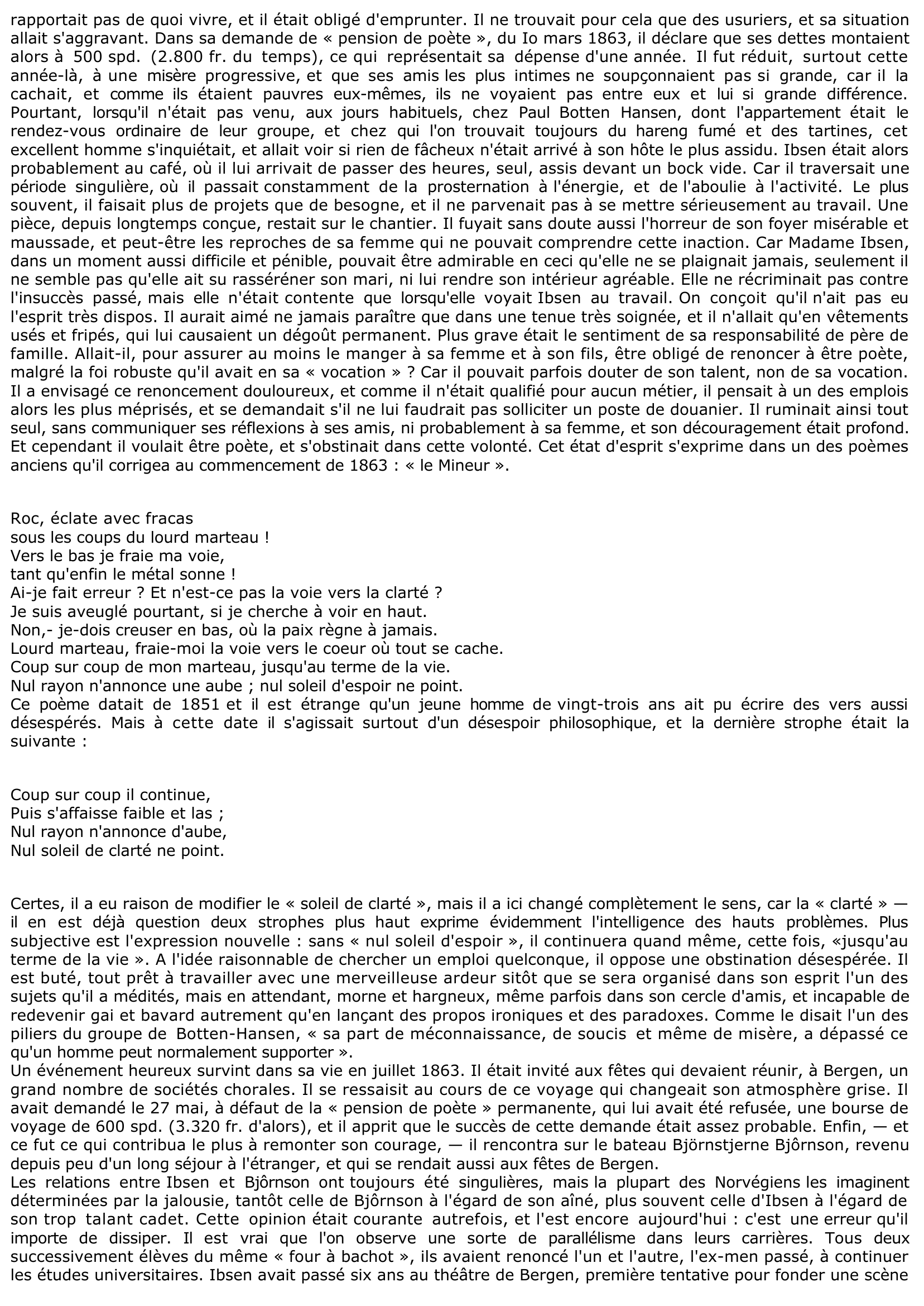 Prévisualisation du document IBSEN: LA RÉVÉLATION DE SAINT PIERRE.