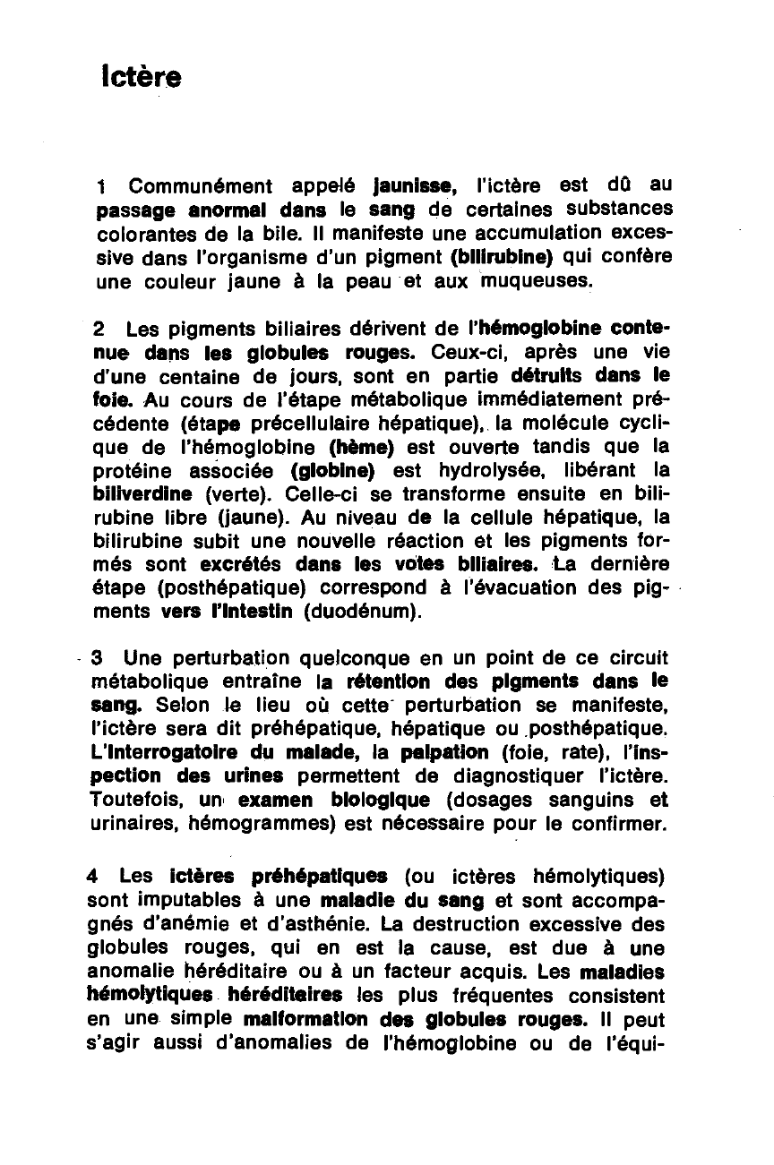 Prévisualisation du document Ictère