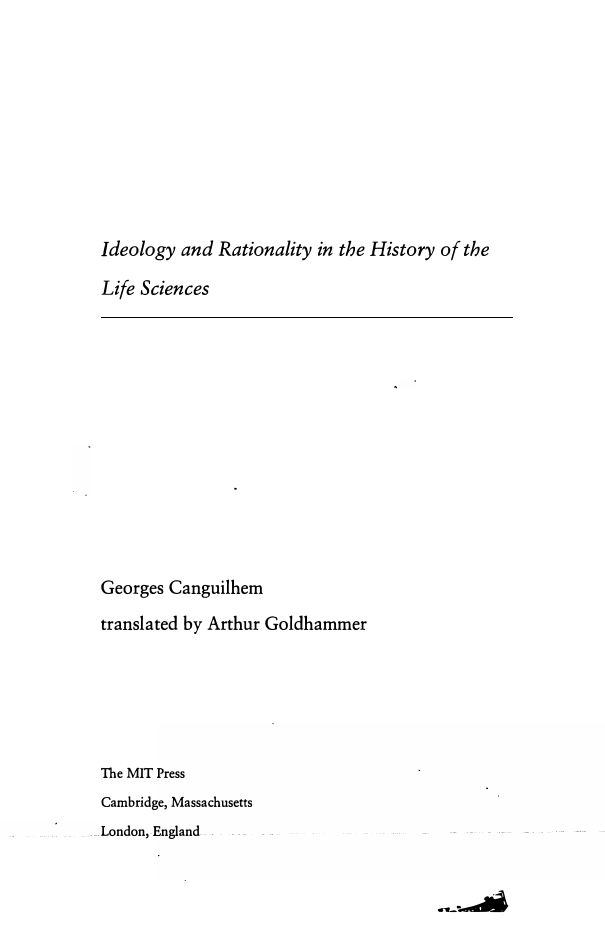Prévisualisation du document Ideology and Rationality in the History of the Life Sciences