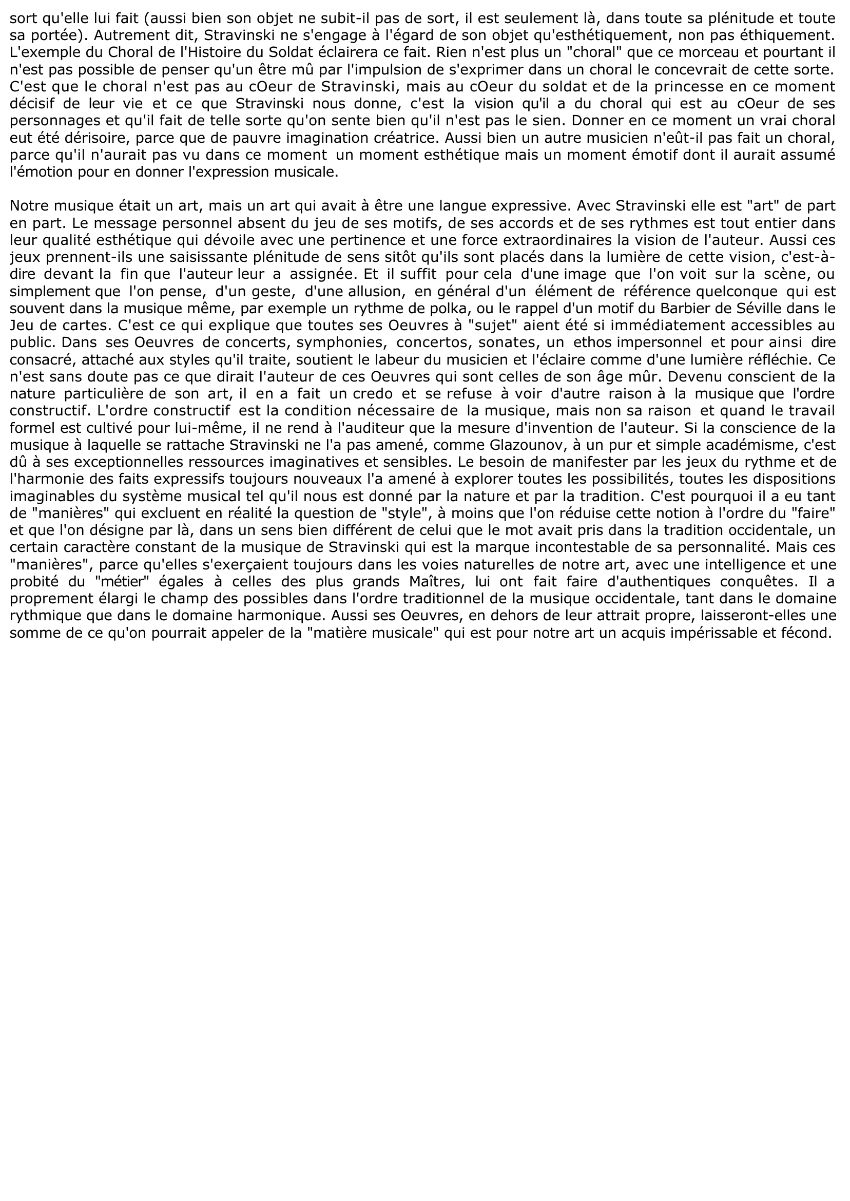 Prévisualisation du document Igor Stravinski