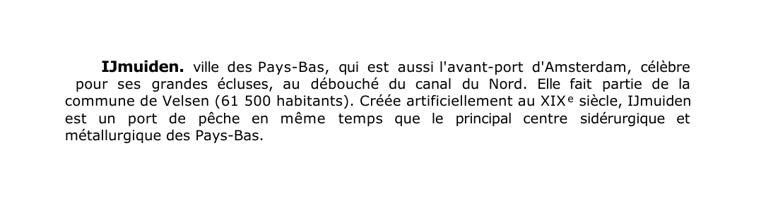 Prévisualisation du document IJmuiden.