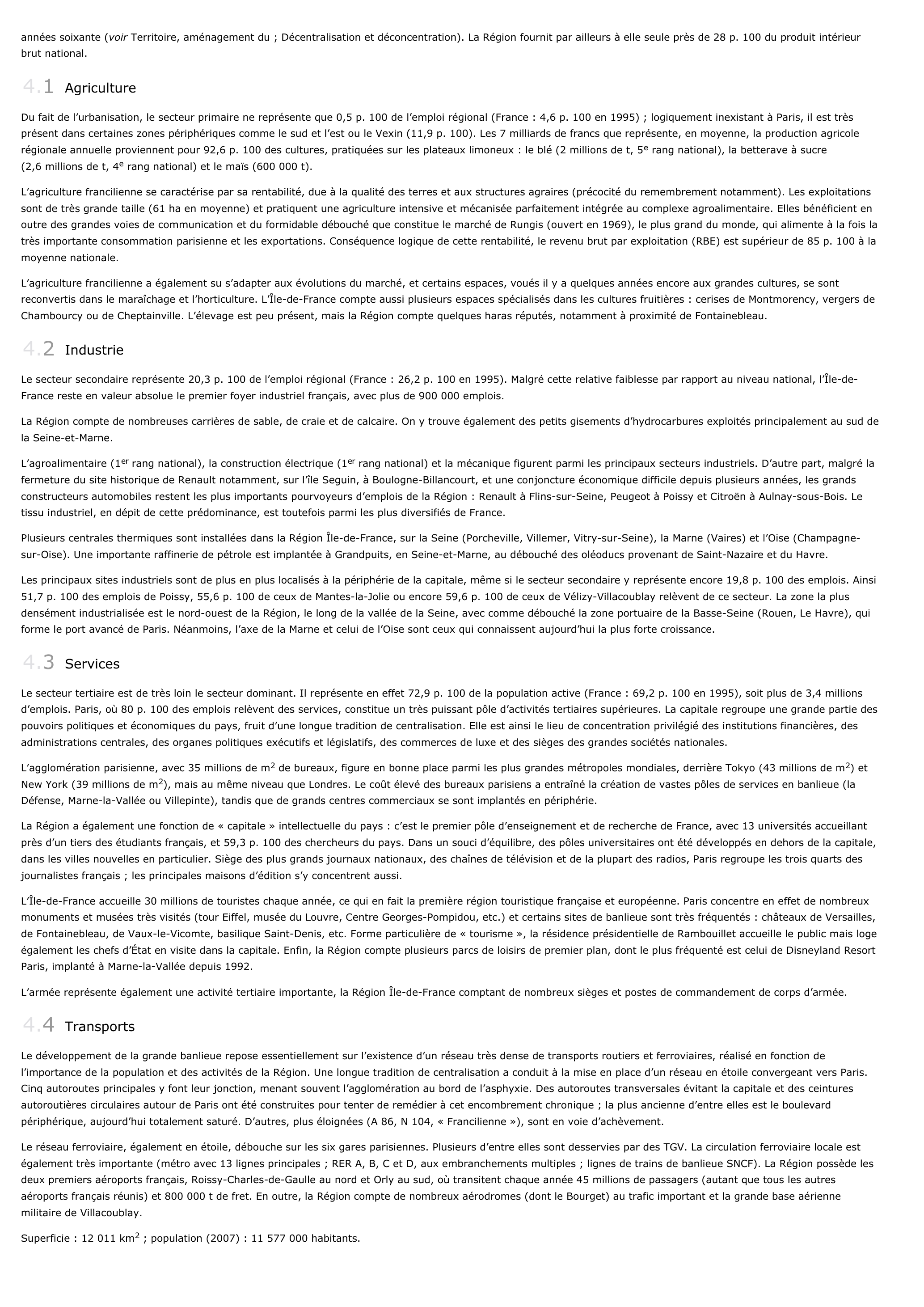 Prévisualisation du document Île-de-France (Région administrative).