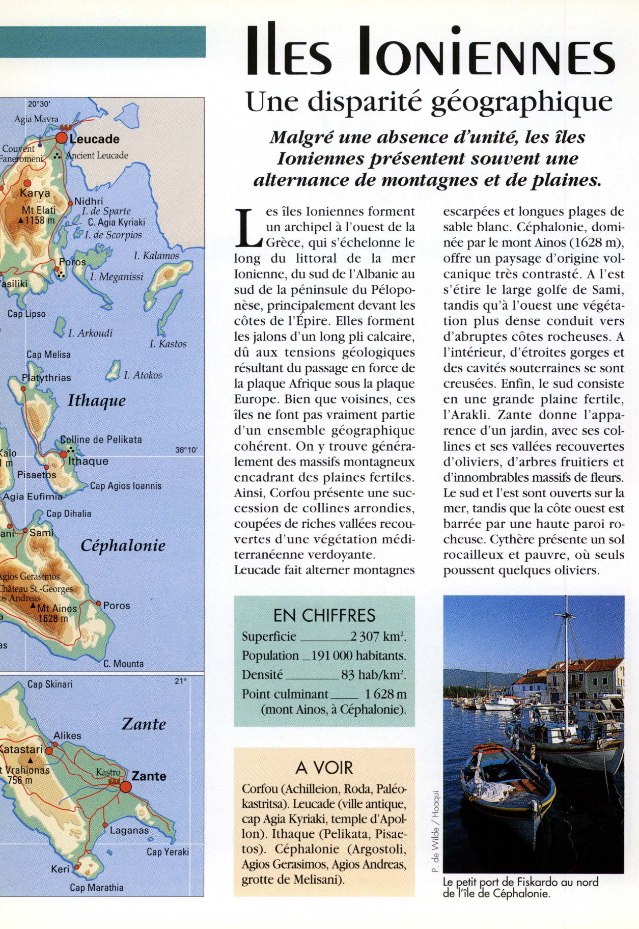 Prévisualisation du document Iles IONIENNES : Entre Grèce et Italie