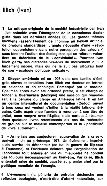 Prévisualisation du document Illich (Ivan)