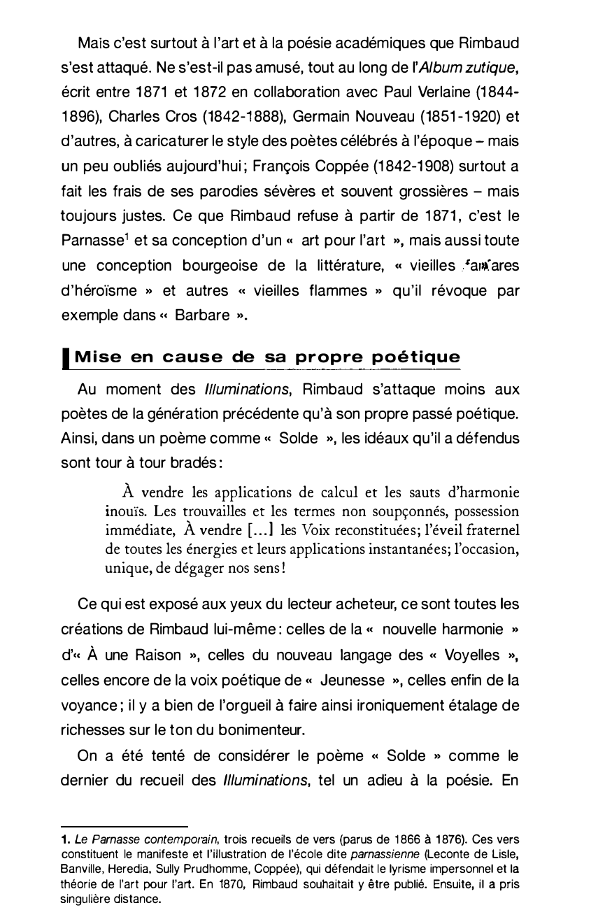 Prévisualisation du document Illuminations et révolte poétique (Rimbaud)