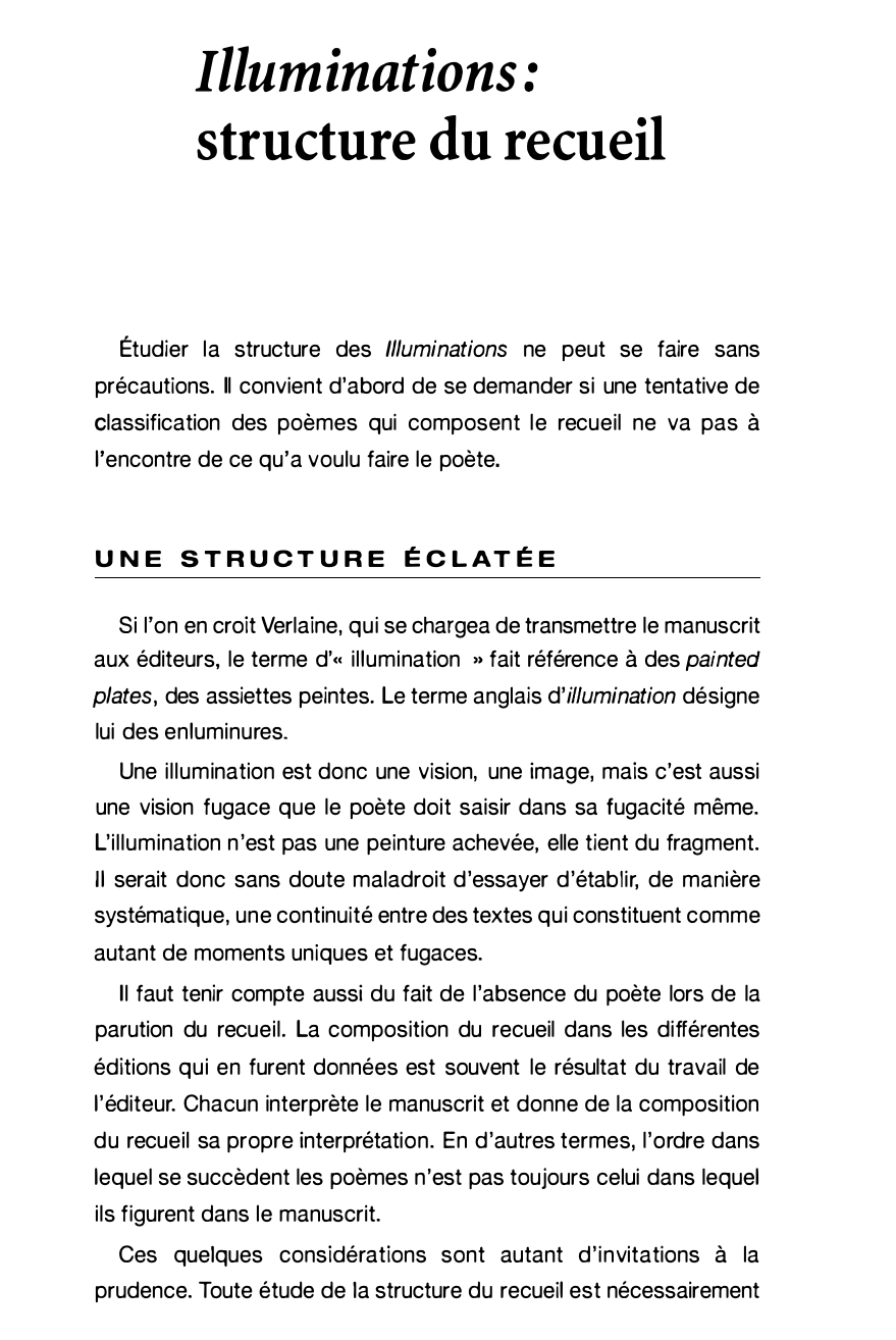 Prévisualisation du document Illuminations, les [Arthur Rimbaud] - fiche de lecture.