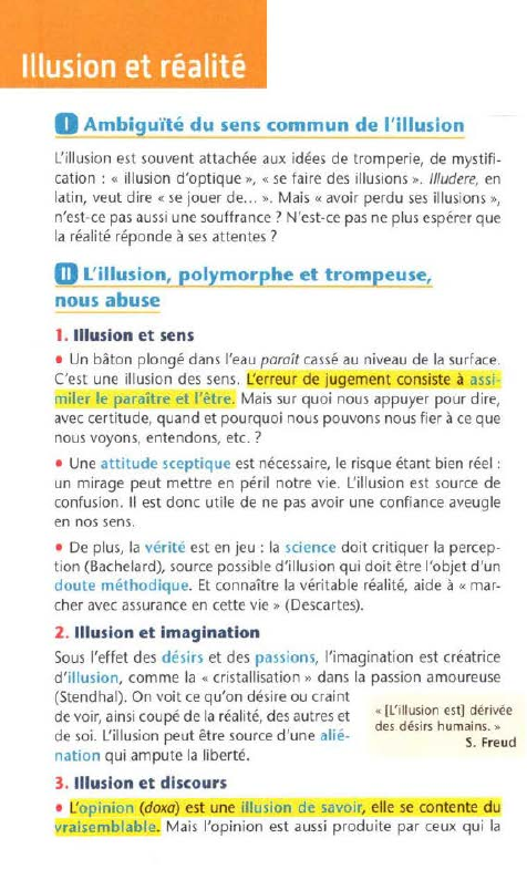 Prévisualisation du document !Illusion et réalité
0

Ambi_guïté du sens commun de l'illusion

L'illusion est souvent attachée aux idées de tromperie, de mystification...