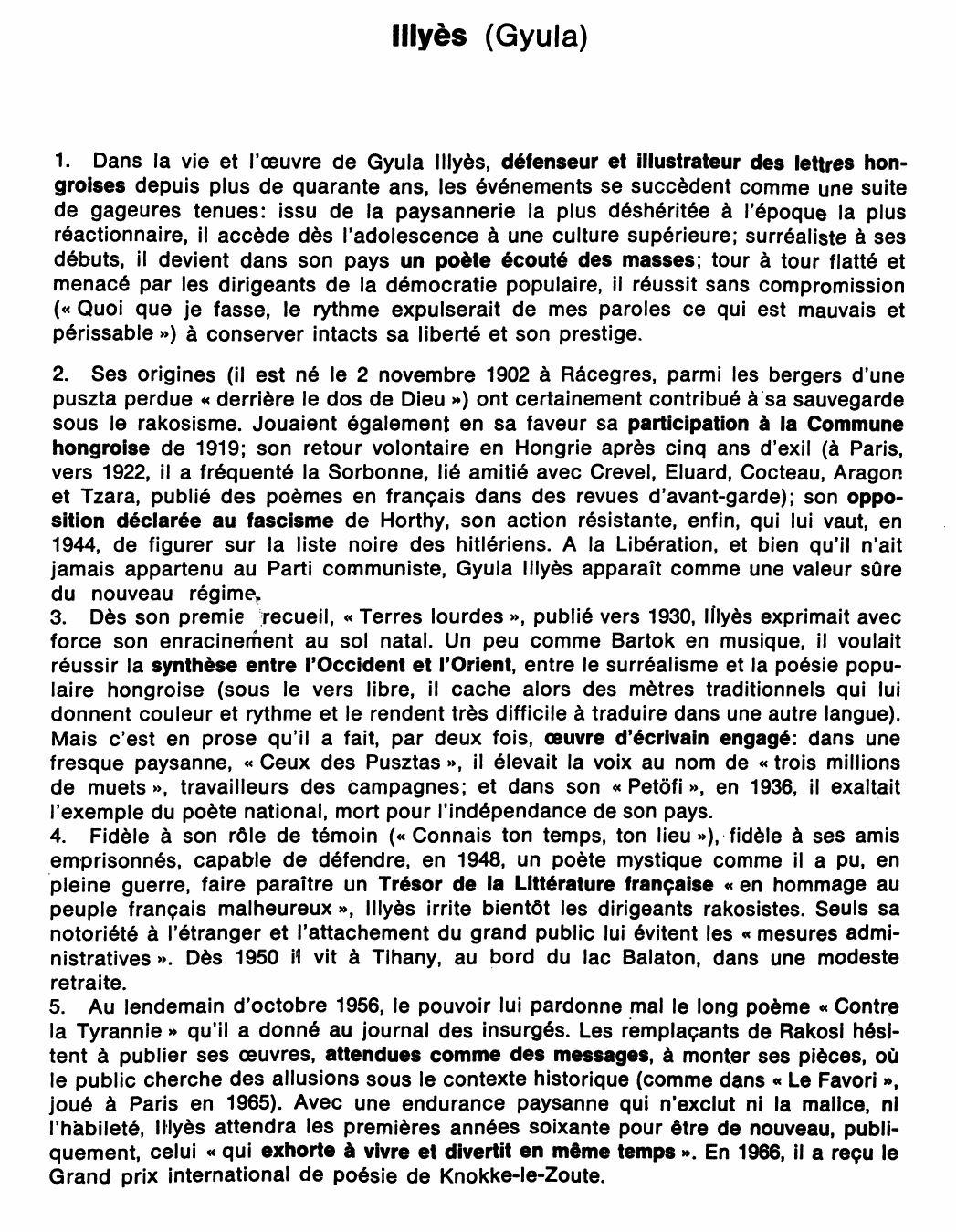 Prévisualisation du document Illyès (Gyula)