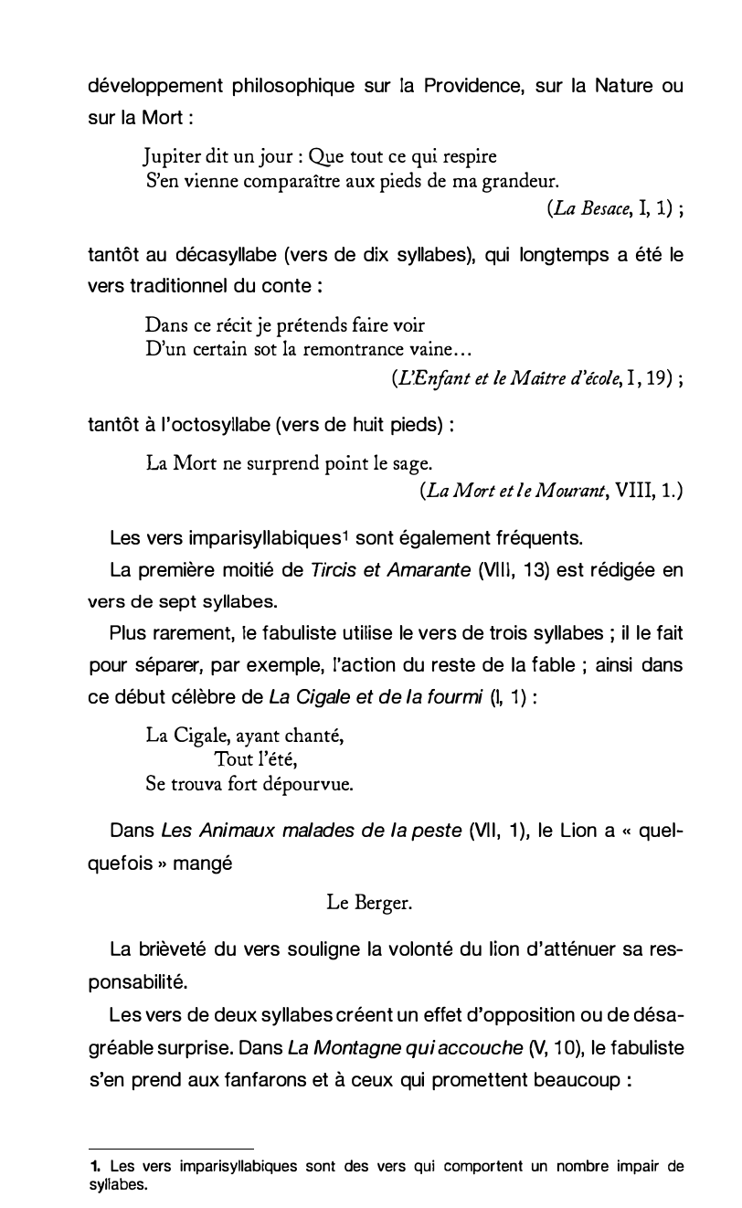 Prévisualisation du document Images, rythmes et versification - Les Fables de La Fontaine