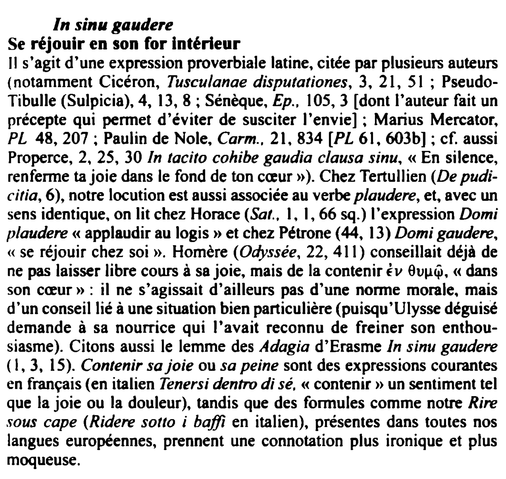 Prévisualisation du document In sinu gaudere