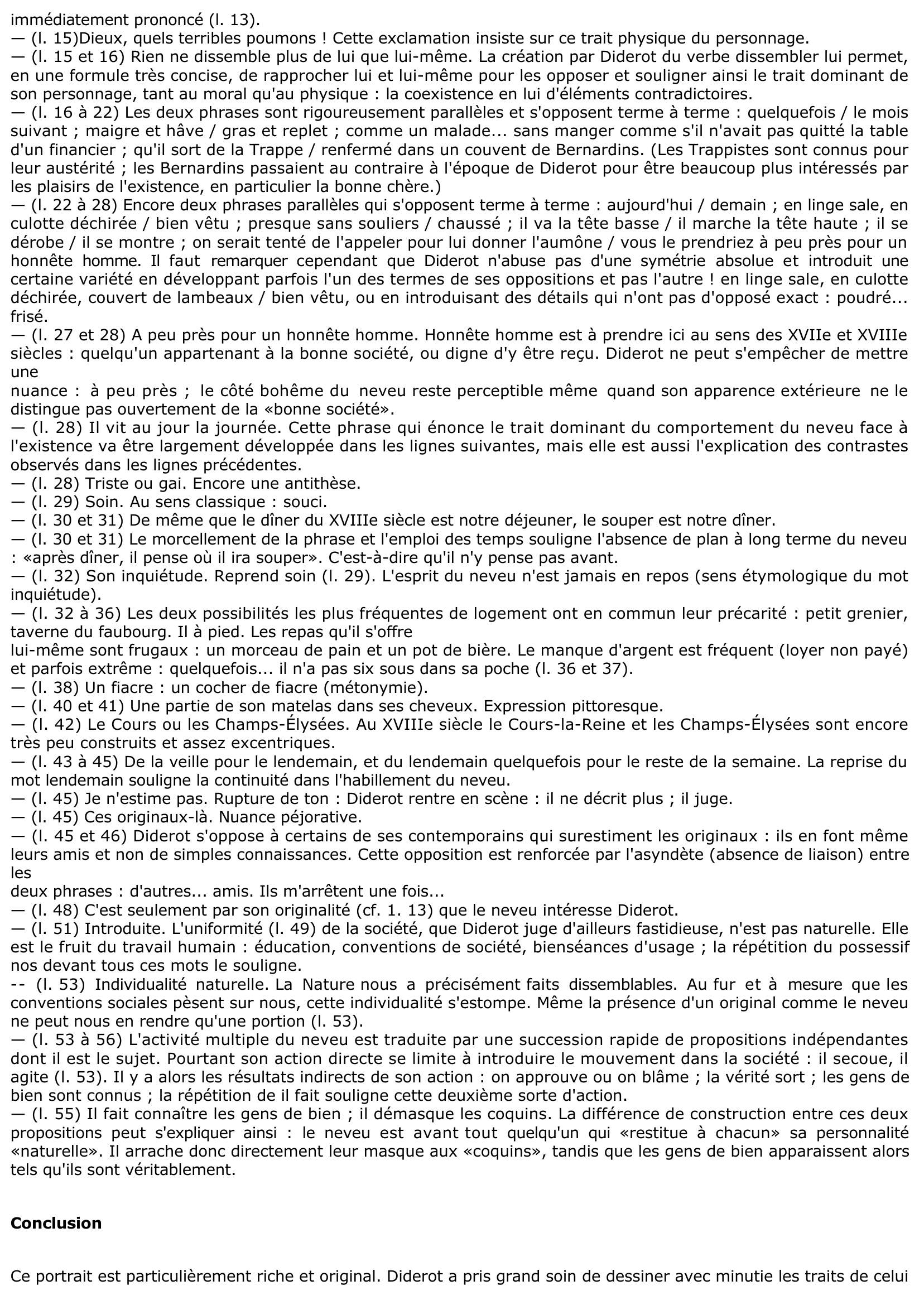Prévisualisation du document Incipit du Neveu de Rameau de Diderot