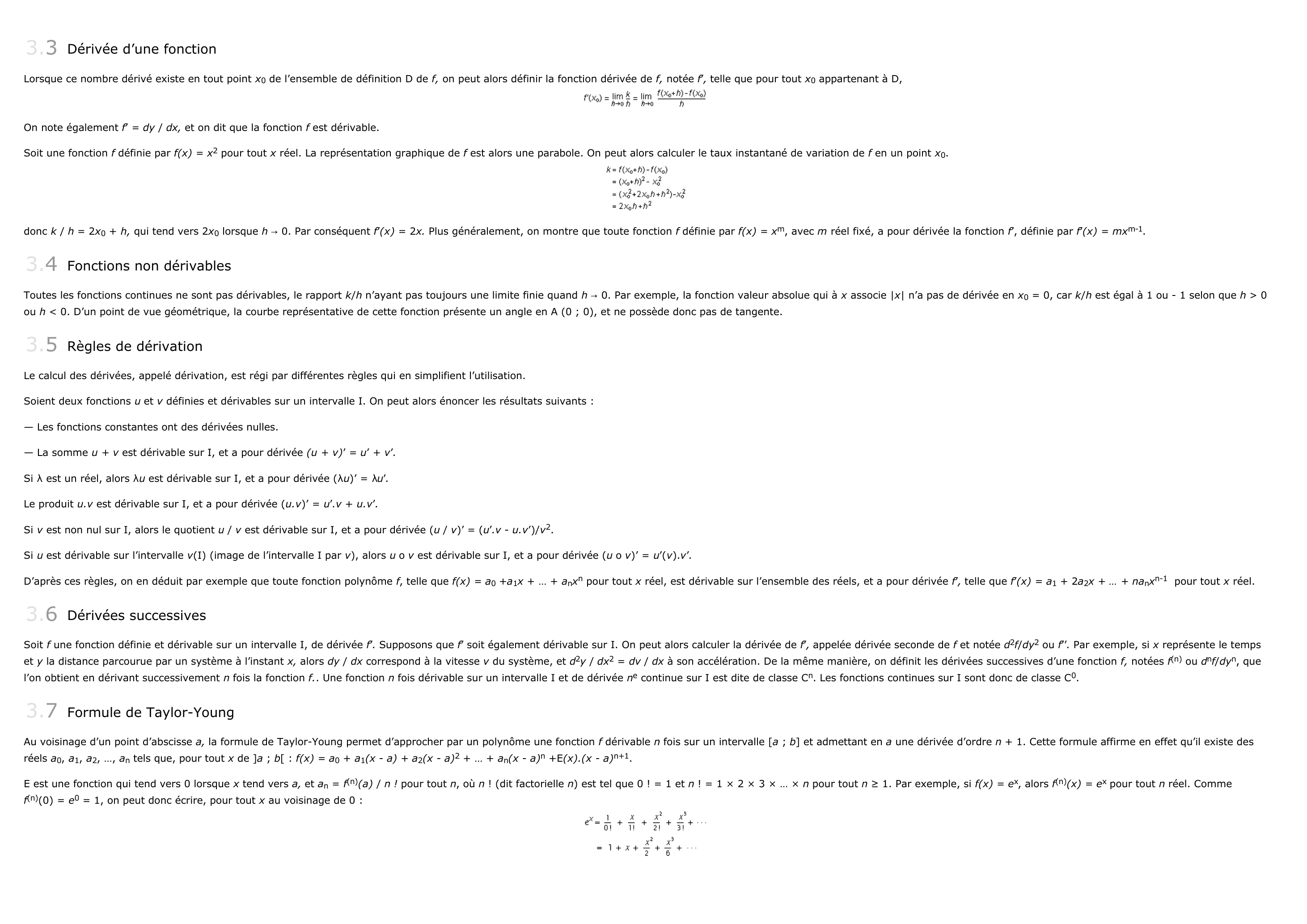 Prévisualisation du document infinitésimal, calcul - mathématiques.