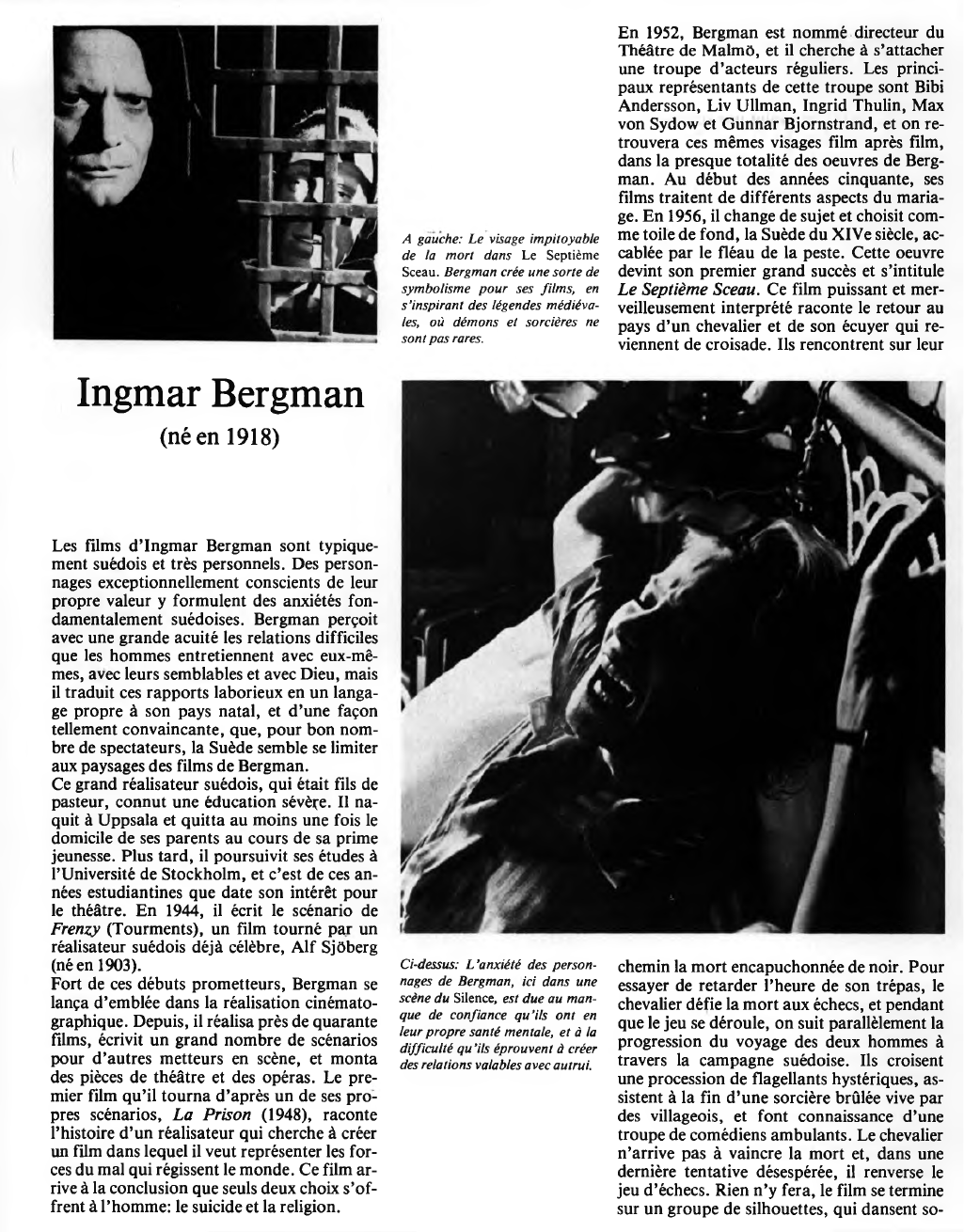 Prévisualisation du document Ingmar Bergman