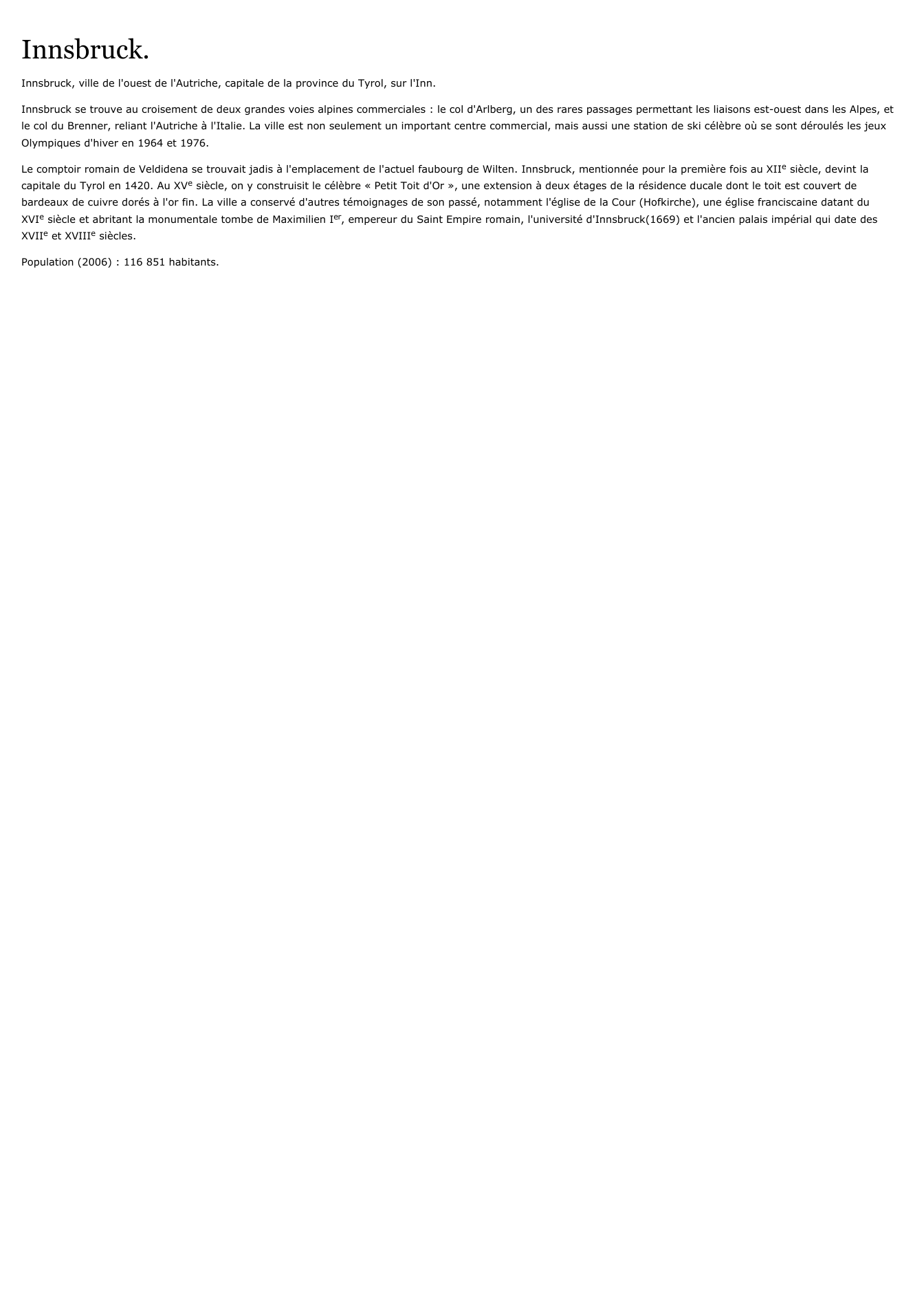 Prévisualisation du document Innsbruck.