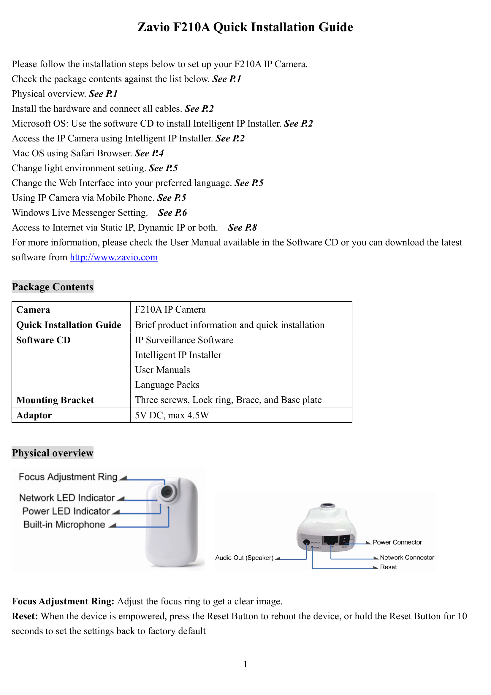 Prévisualisation du document Installer un µcontroller F210A