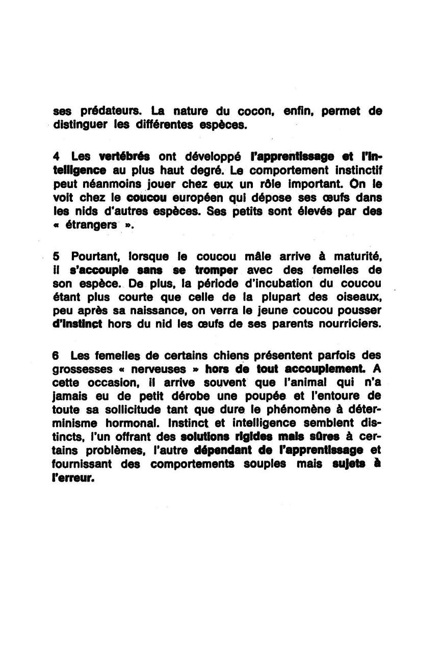 Prévisualisation du document Instinct animal