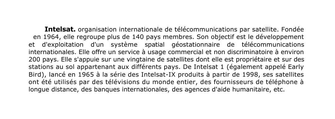 Prévisualisation du document Intelsat.