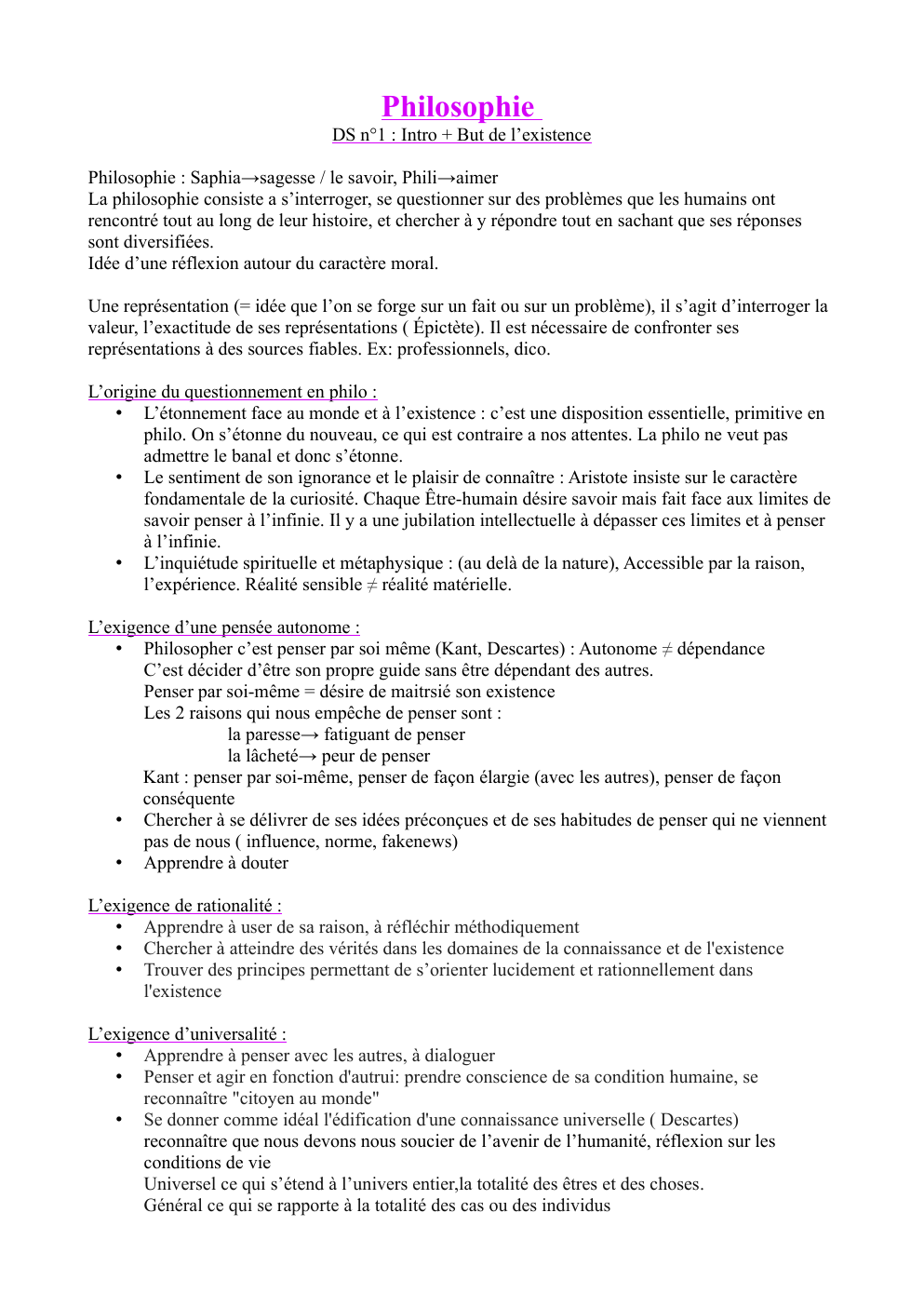Prévisualisation du document introduction a la philosophie et existence
