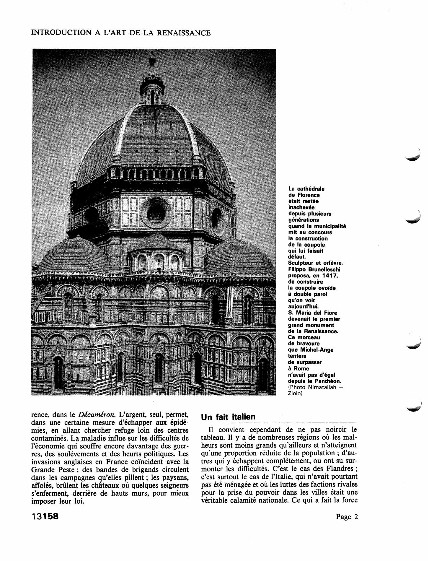 Prévisualisation du document Introduction à l'art de la RENAISSANCE