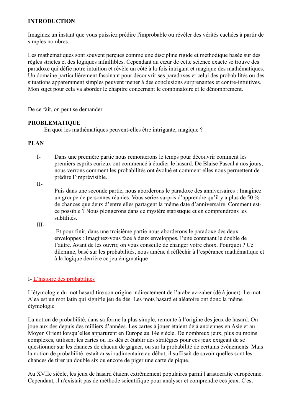 Prévisualisation du document INTRODUCTION Imaginez un instant que vous puissiez prédire l'improbable ou révéler des vérités cachées à partir de simples nombres.