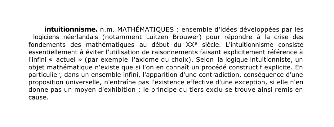 Prévisualisation du document intuitionnisme.