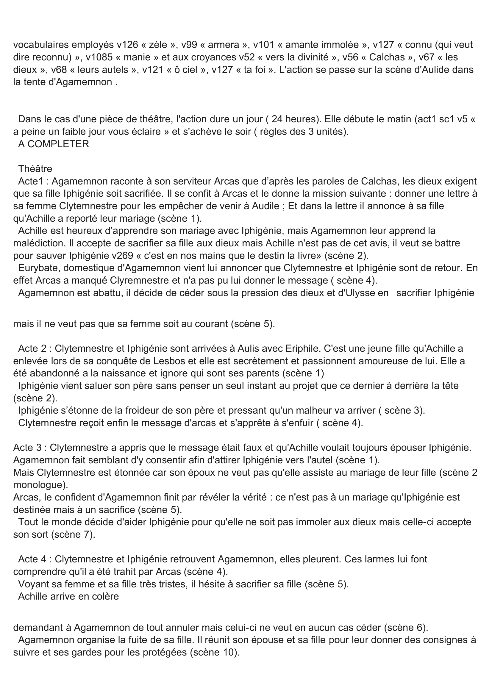 Prévisualisation du document Iphigénie de Jean Racine.