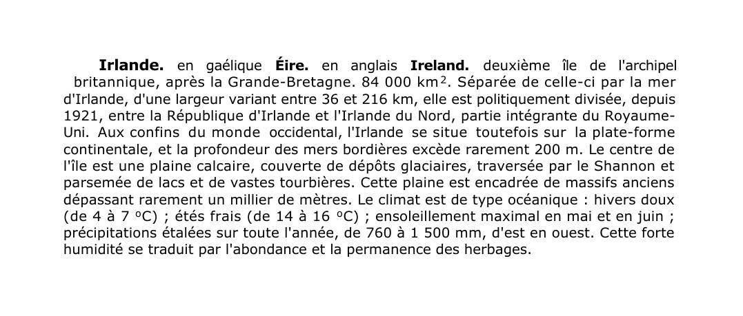 Prévisualisation du document Irlande.