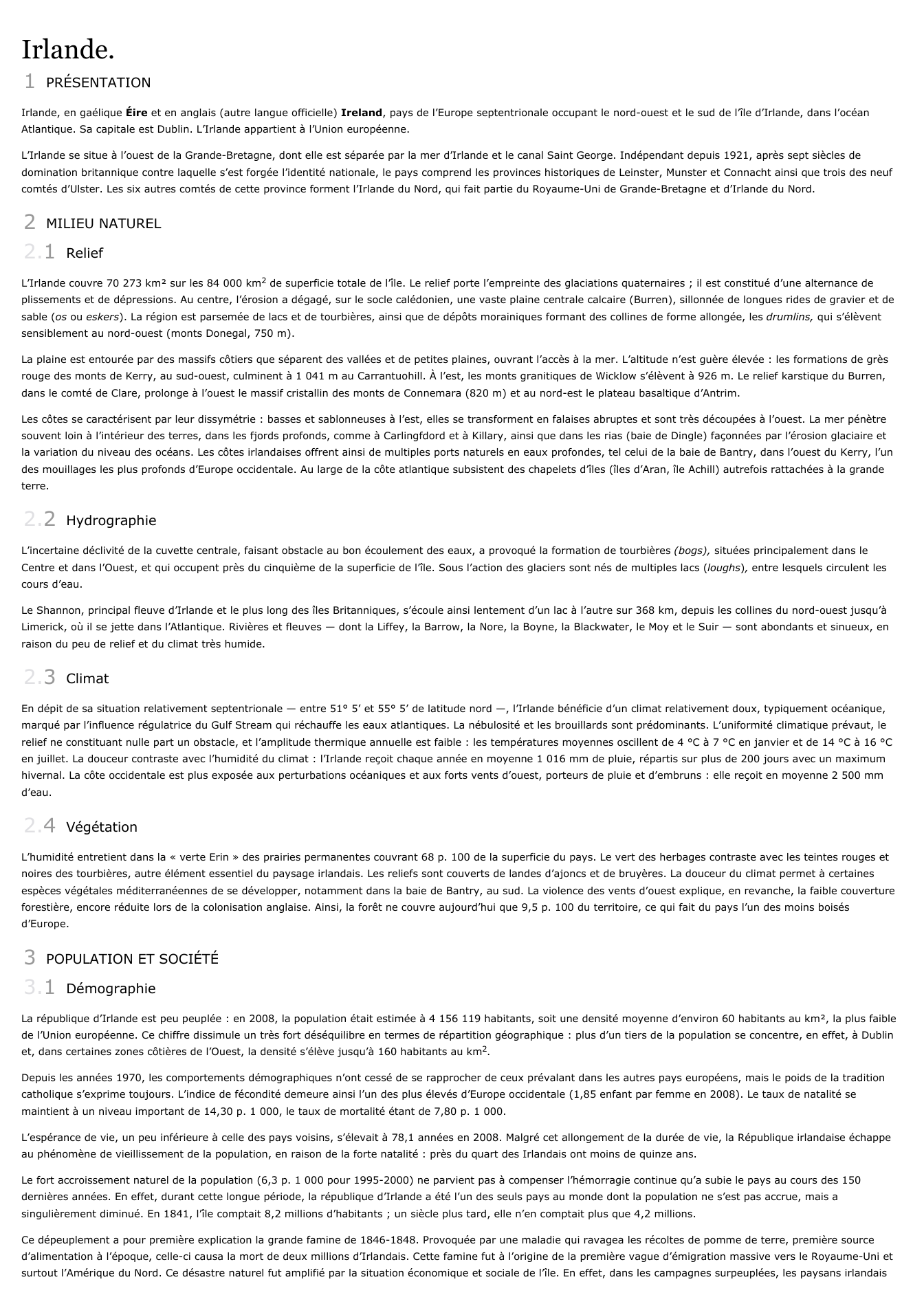 Prévisualisation du document Irlande.