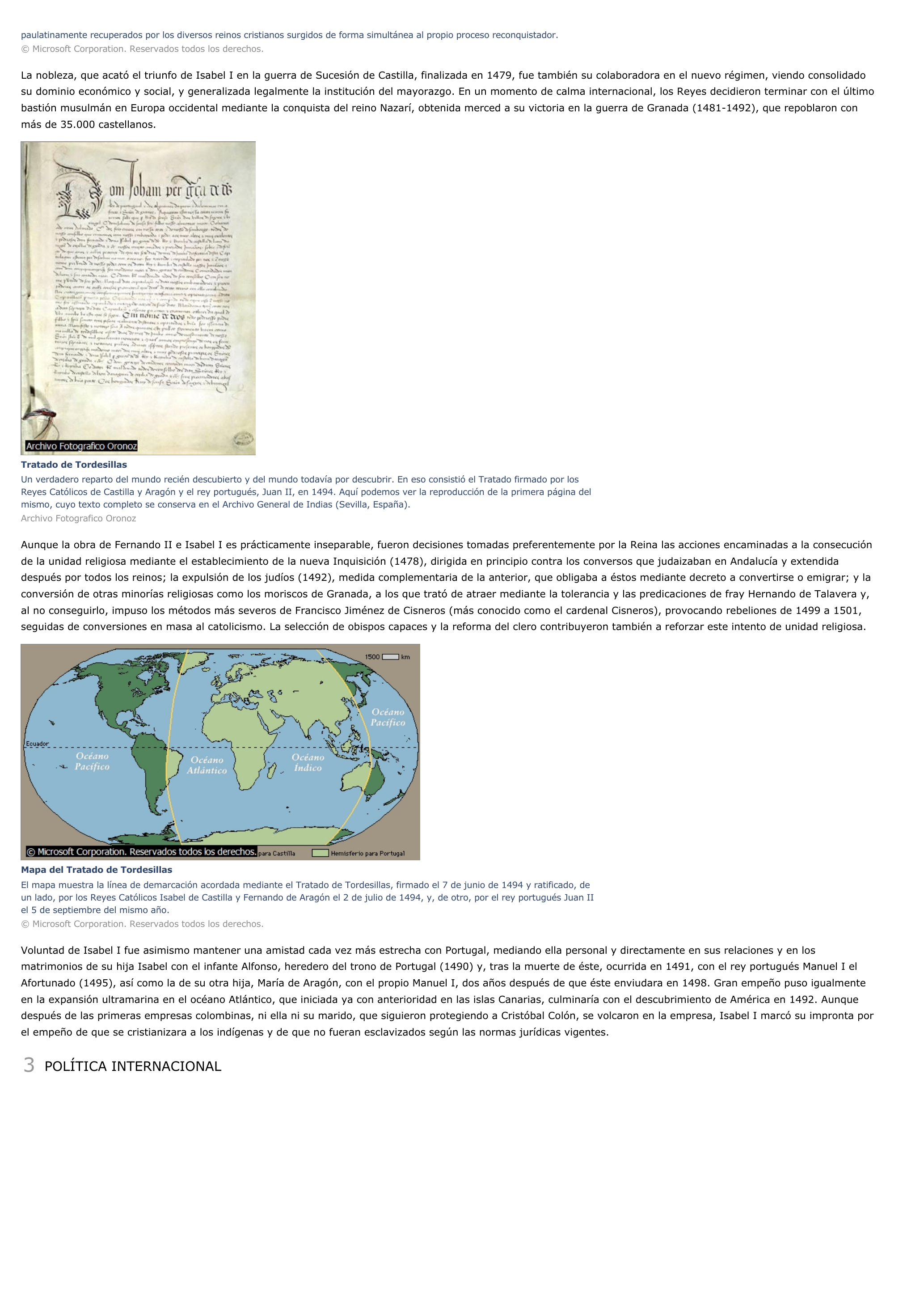 Prévisualisation du document Isabel I la Católica - historia.