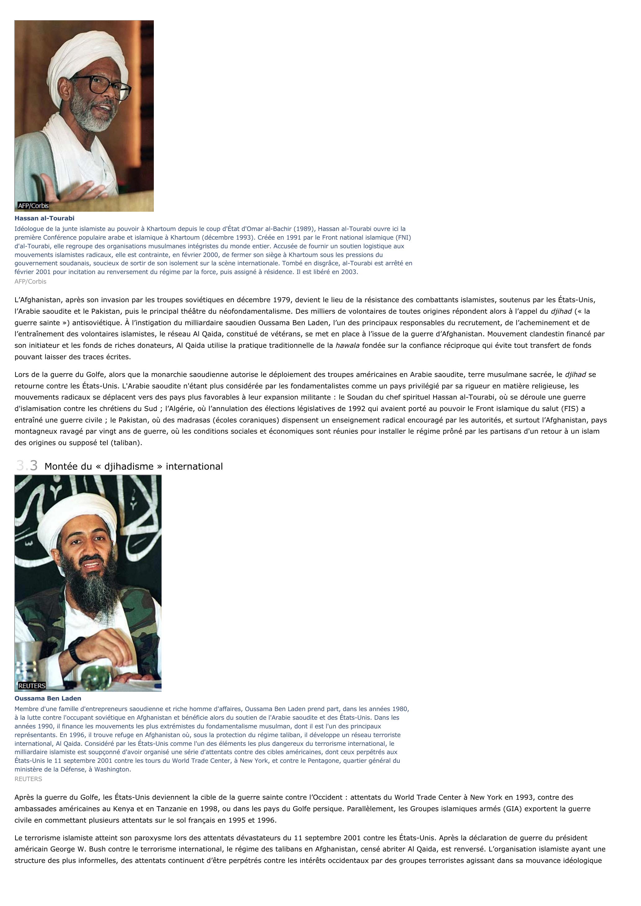 Prévisualisation du document islamisme (politique & socièté).