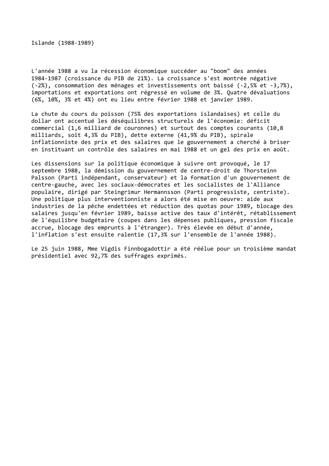 Prévisualisation du document Islande (1988-1989)