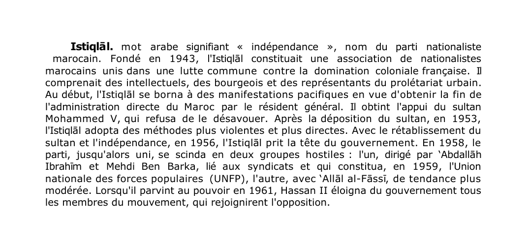 Prévisualisation du document Istiql?l.