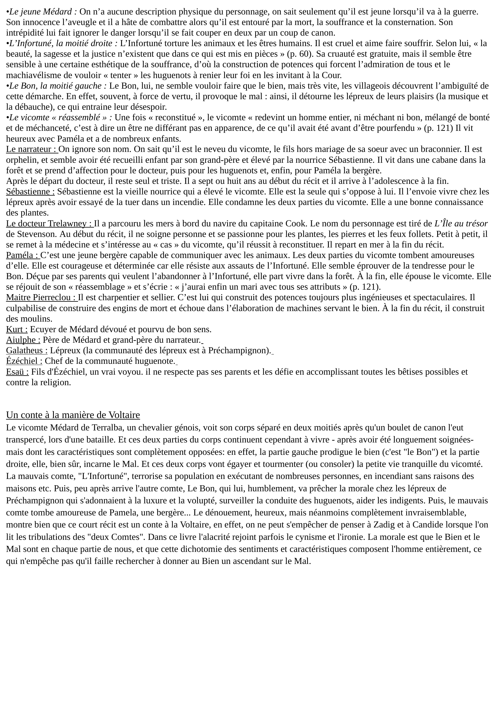 Prévisualisation du document ITALO CALVINO LE VICOMPTE POURFENDU