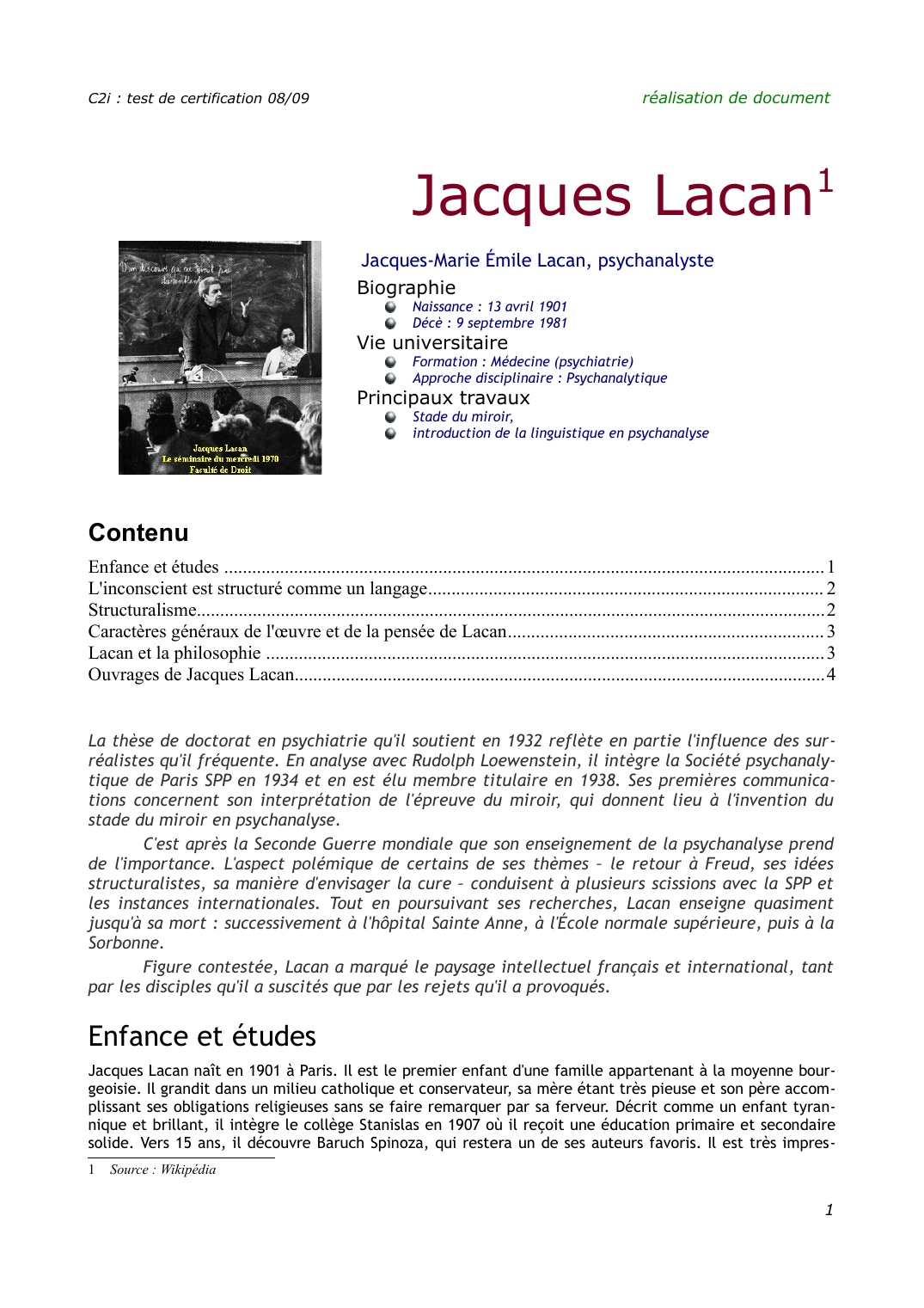Prévisualisation du document J.Lacan