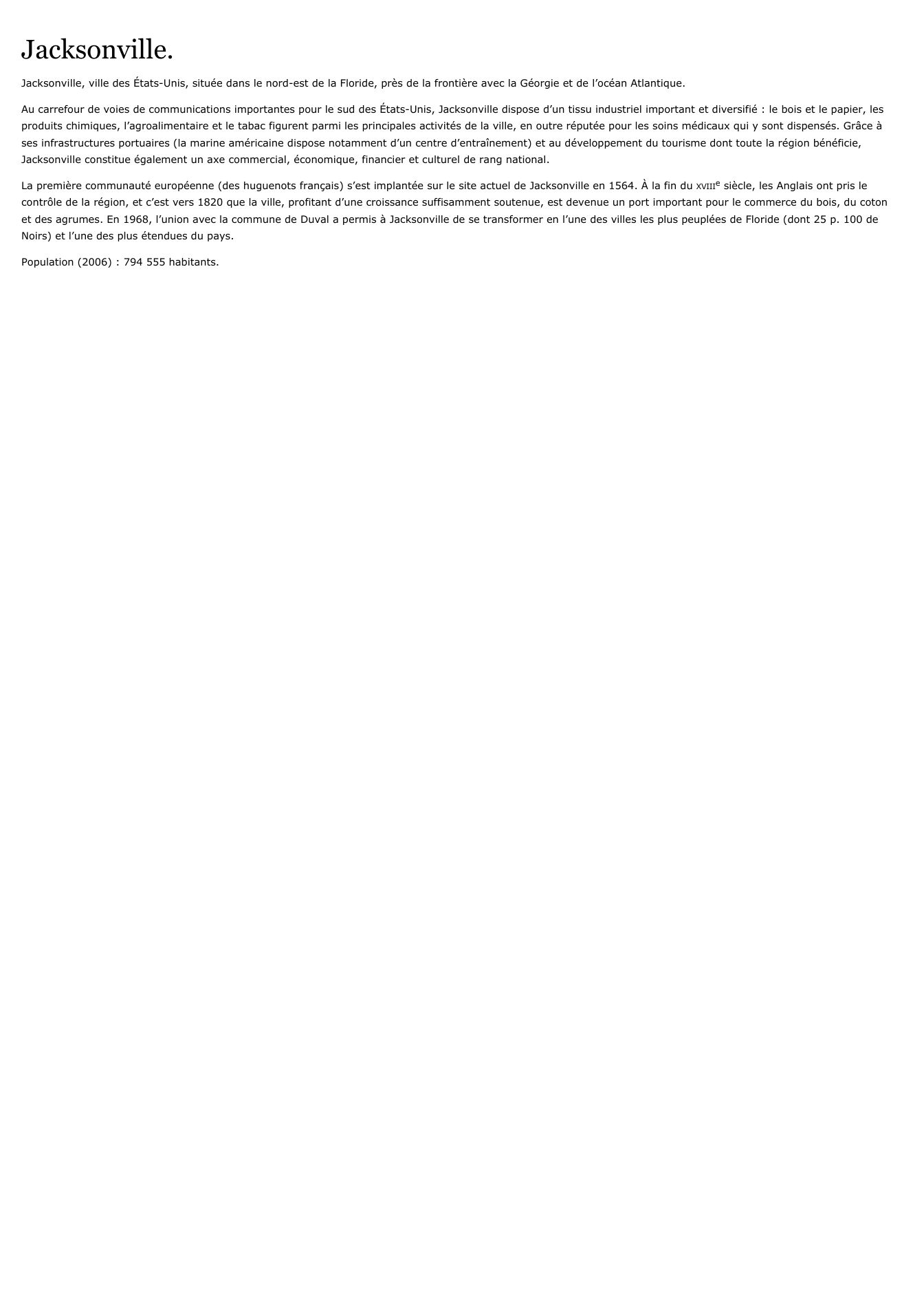 Prévisualisation du document Jacksonville.