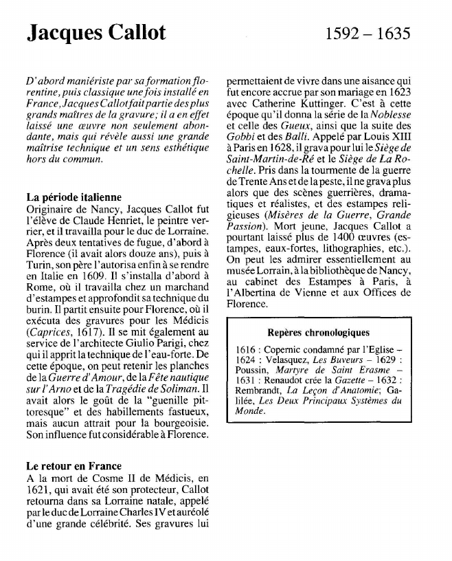 Prévisualisation du document Jacques Callot.