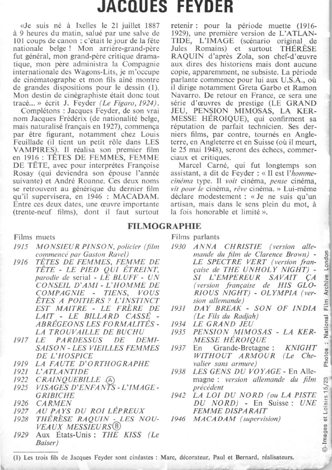 Prévisualisation du document JACQUES FEYDER