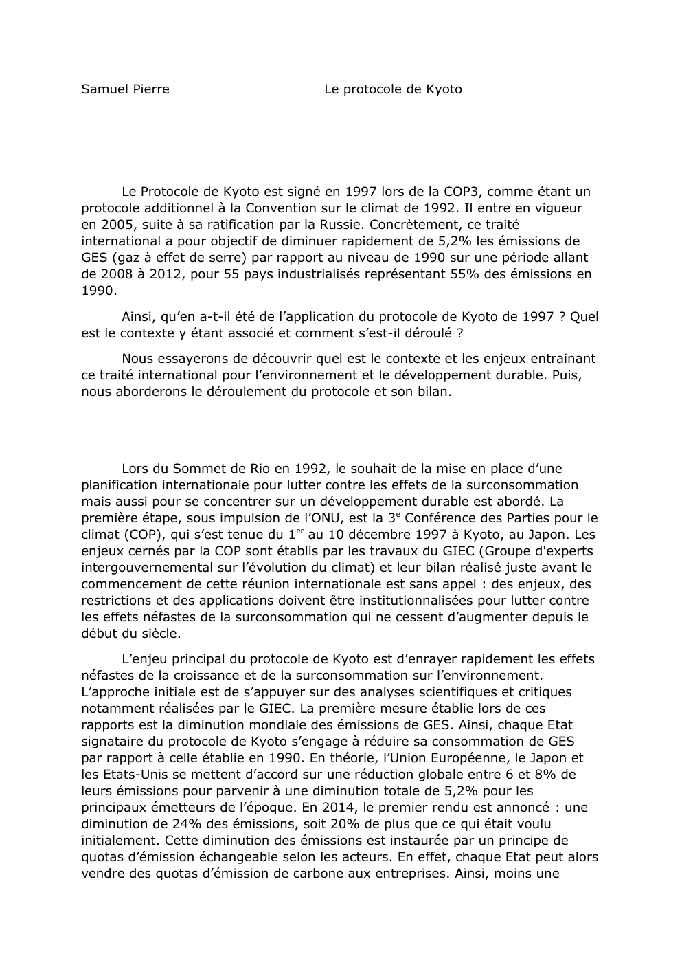 Prévisualisation du document Jalon de HGGSP-Protocole de Kyoto