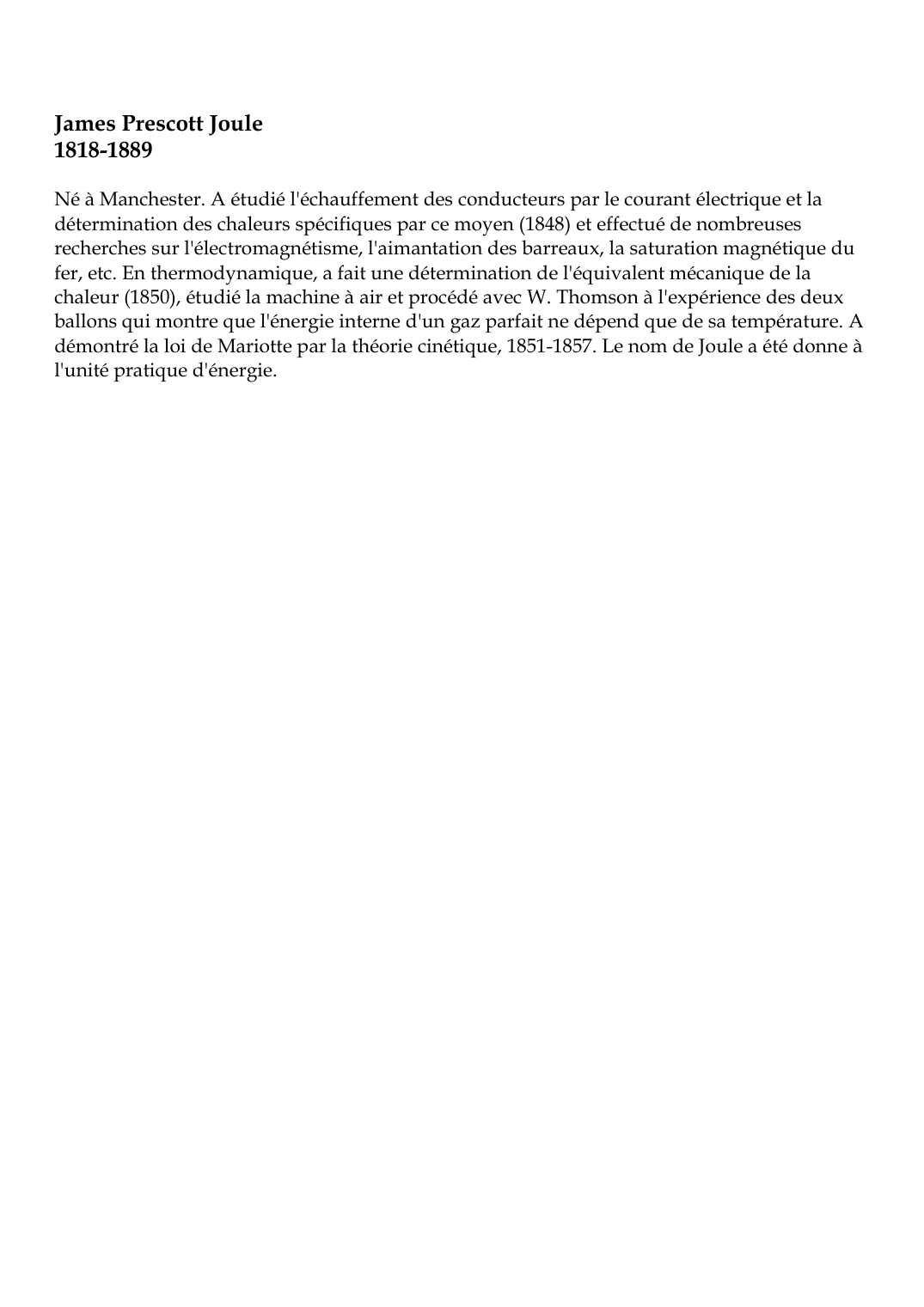 Prévisualisation du document James Prescott Joule1818-1889Né à Manchester.