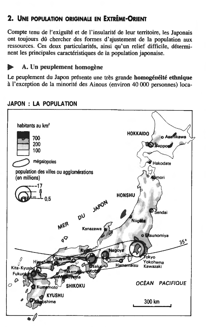 Prévisualisation du document Japon: population et occupation de l'espace