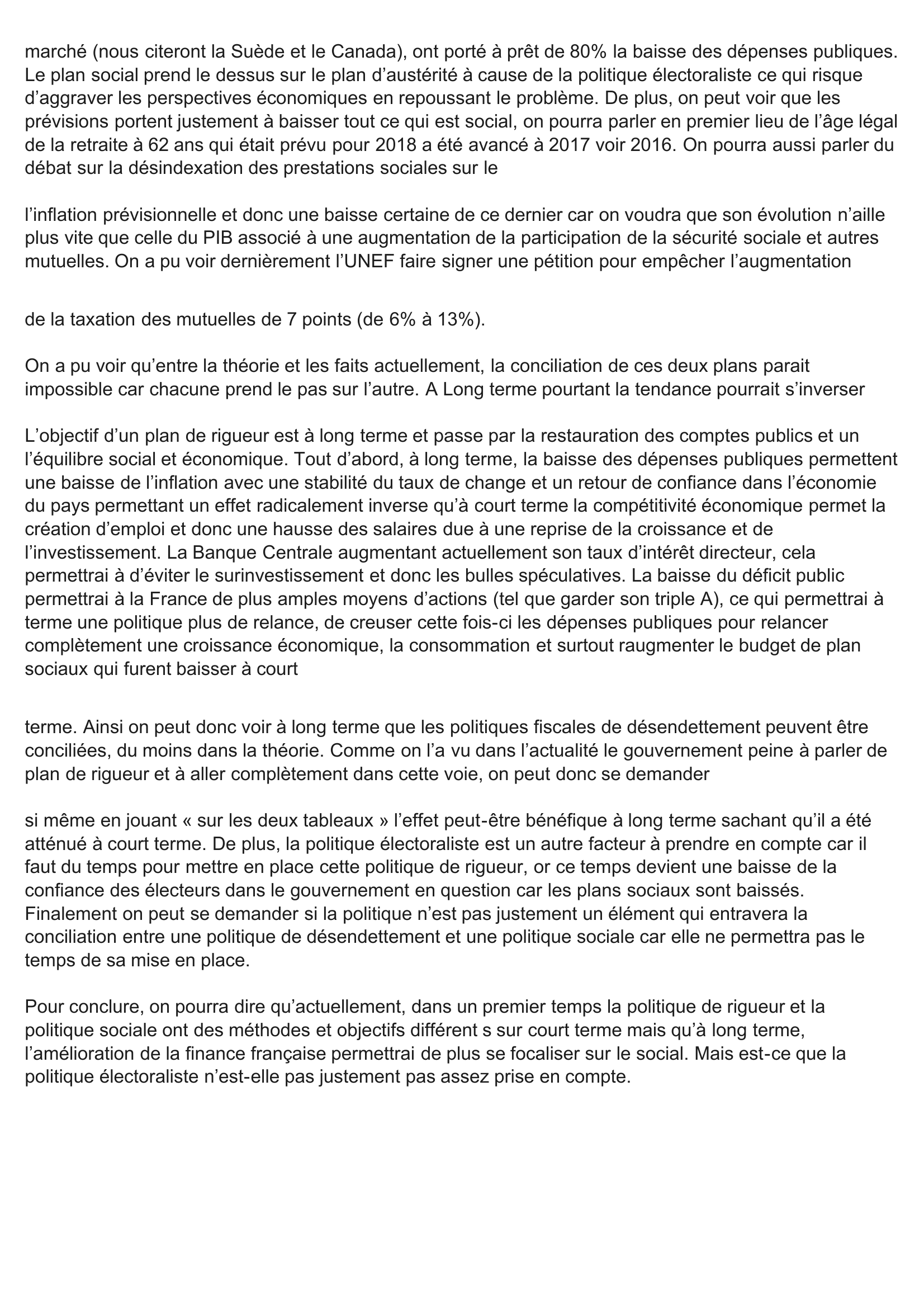 Prévisualisation du document Je suis à la tête d'un Etat qui est en situation de faillite sur le plan financier, je suis à la tête d'un Etat qui est depuis 15 ans en déficit chronique, je suis à la tête d'un Etat qui n'a jamais voté un budget en équilibre depuis 25 ans. Ça ne peut pas durer. François Fillon, 2007, peu après sa nomination à Matignon