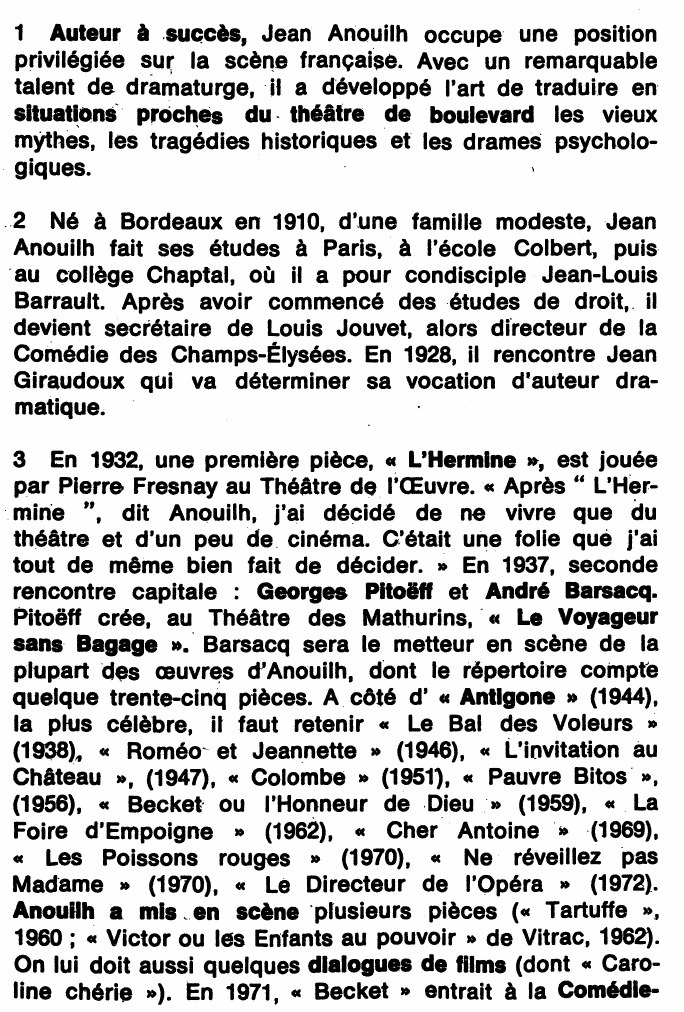 Prévisualisation du document Jean Anouilh