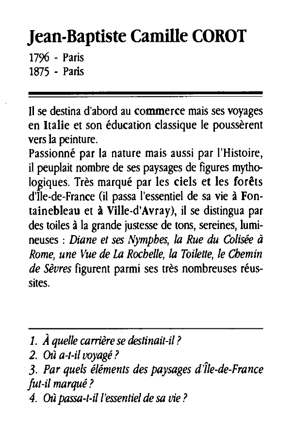 Prévisualisation du document Jean-Baptiste Camille COROT