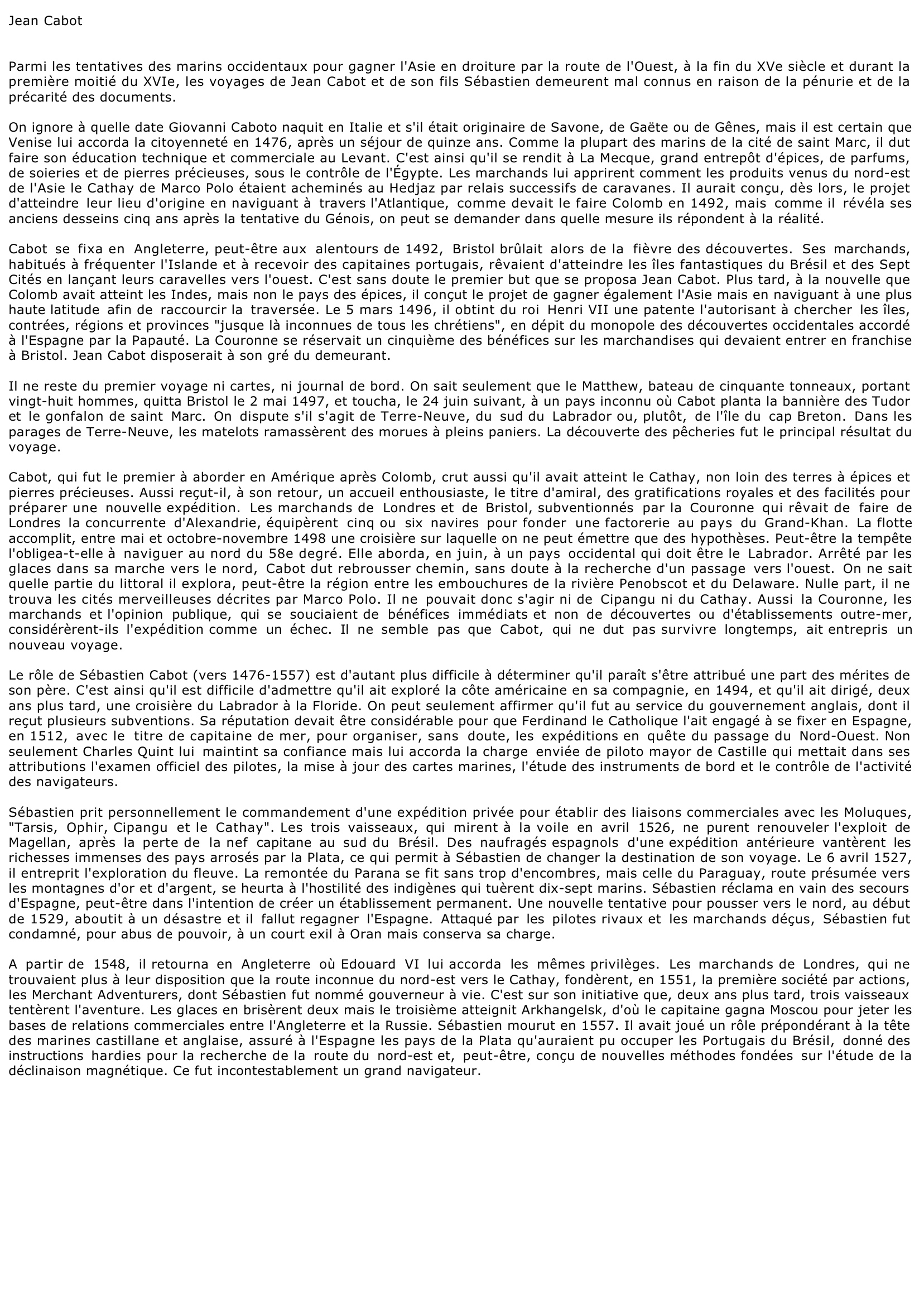 Prévisualisation du document Jean Cabot