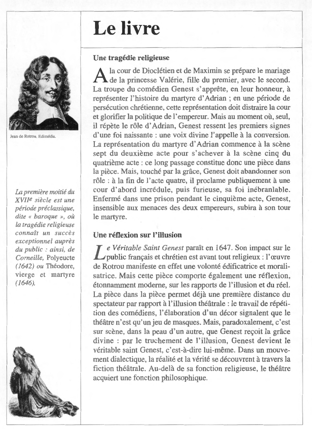 Prévisualisation du document Jean de ROTROU : Le Véritable Saint Genest