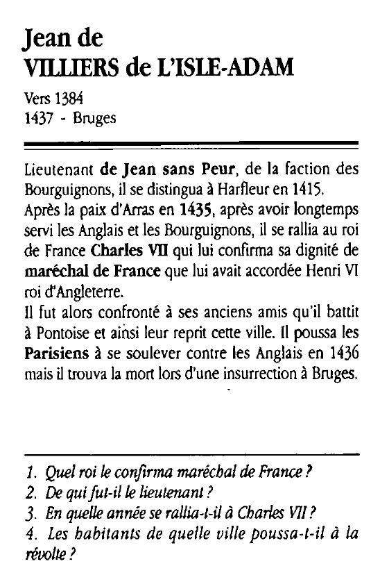Prévisualisation du document Jean de VILLIERS de L'ISLE-ADAM