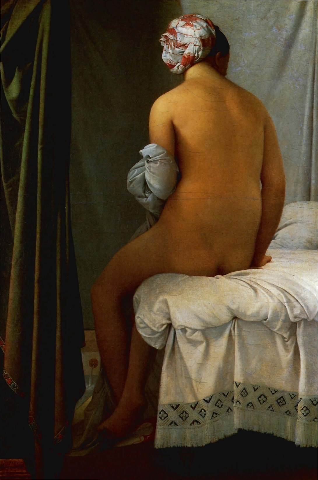 Prévisualisation du document Jean-Dominique INGRES:
LA GRANDE BAIGNEUSE.