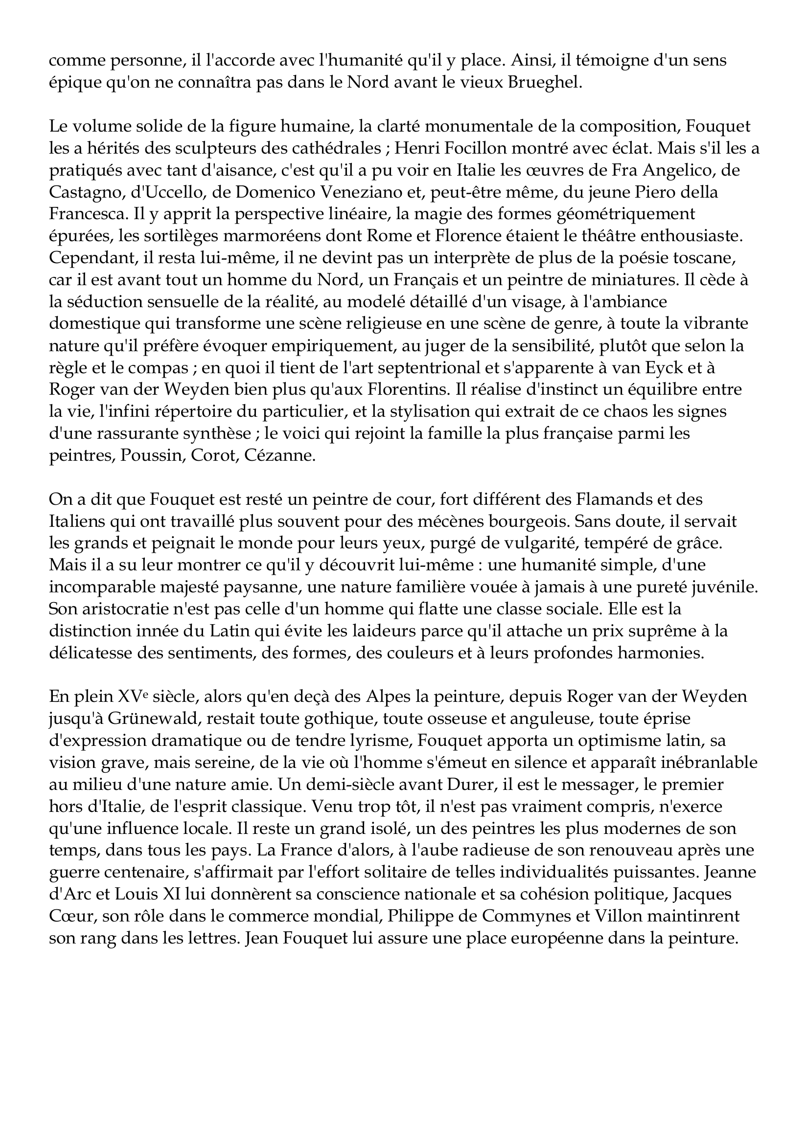 Prévisualisation du document Jean Fouquet
vers 1420-1479-80
Jean Fouquet a été le premier parmi les