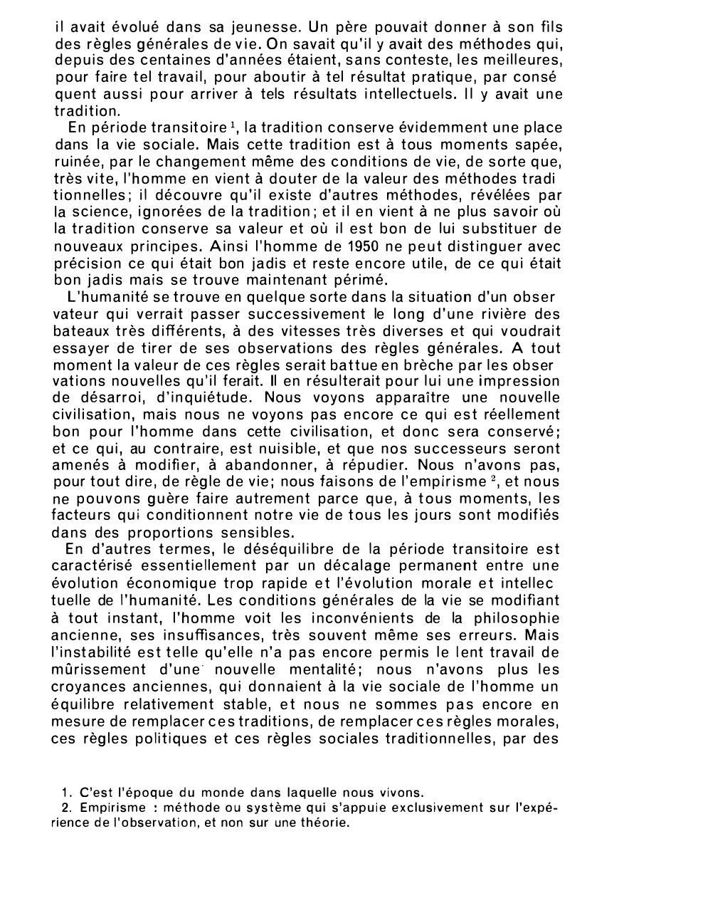 Prévisualisation du document Jean Fourastié, Le grand espoir du XXe siècle. Commentaire
